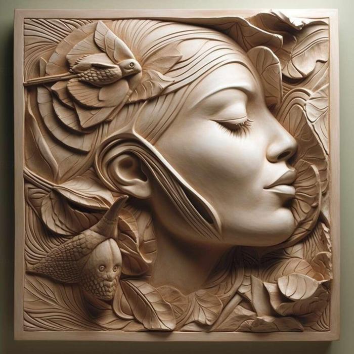 نموذج ثلاثي الأبعاد لآلة CNC 3D Art 